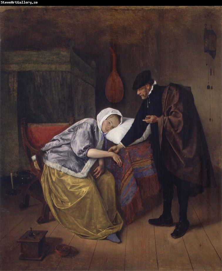 Jan Steen The Sick woman